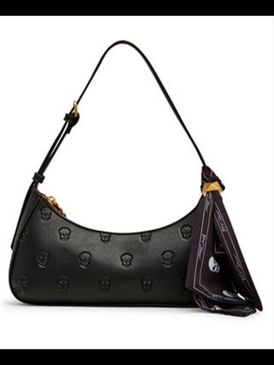 Betsey Johnson Handbags - Betsey Johnson Get Ahead Black Small Shoulder Bag NWT